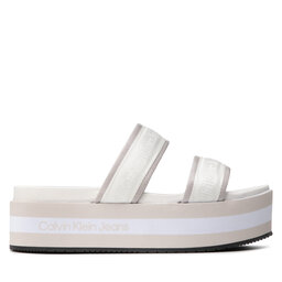 

Шльопанці Calvin Klein Jeans Flatform Sandal Twostraps YW0YW00561 Bright White YAF, Білий