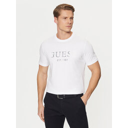 Guess Guess Camiseta M5RI12 J1314 Blanco Slim Fit