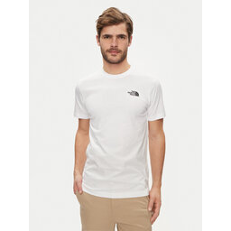 The North Face The North Face Póló Redbox NF0A87NP Fehér Regular Fit