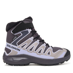 Salomon Trekkingschuhe Salomon XA PRO WINTER WP J L45408400 Hellgrau