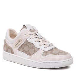 Coach Tenisice Coach C201 Multi Signature CK571 Chalk/Stone PQD