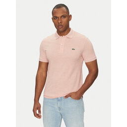 Lacoste Lacoste Polo marškinėliai PH4012 Rožinė Slim Fit