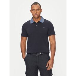 Guess Guess Polo M5GP66 J1314 Μπλε Regular Fit