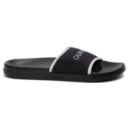 

Шльопанці Calvin Klein Swimwear Slide KM0KM00377 470, Cиній