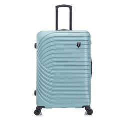 Semi Line Μεσαία Βαλίτσα Semi Line T5862-2 Πράσινο