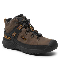 Keen Trekingová obuv Keen Targhee Mid Wp 1019834 Dark Earth/Golden Brown