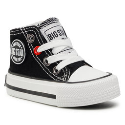 Big Star Shoes Tygskor Big Star Shoes HH374188 Black