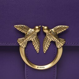 

Сумка Pinko Love One Top Handle Classic Light PE 23 PLTT 100066 A0F1 Purple J11Q, Фіолетовий