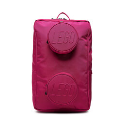 LEGO Ryggsäck LEGO Brick 1x2 Backpack 20204-0124 Bright Red Violet