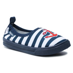 Playshoes Πάνινα παπούτσια Playshoes 174608 Marine/Weiss