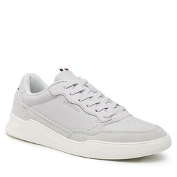 Tommy Hilfiger Sneakers Tommy Hilfiger Elevated Cupsole Leather Mix FM0FM04358 Light Cast PSU