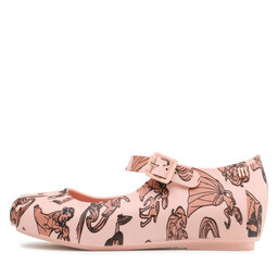 

Туфлі Melissa Mini Melissa Dora + Disney Princess 33501 Pink/Black 51662, Рожевий