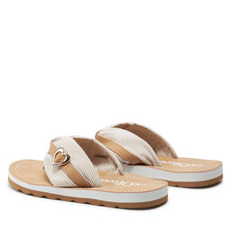 

В'єтнамки s.Oliver 5-27112-42 Beige Stripes 409, Бежевий