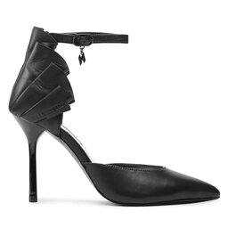 

Туфлі на шпильці KARL LAGERFELD KL30923 Black Textured Lthr, Чорний