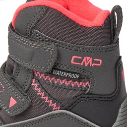 

Снігоходи CMP Pyry Snow Boot Wp 38Q4514 Titanio-Red Fluo 30UP, Сірий