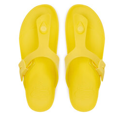 Scholl Šlepetės per pirštą Scholl Bahia Flip Flop MF27454 2409 Geltona