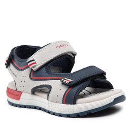 Geox Σανδάλια Geox J S. Alben B. A J25AVA 022BC C1297 D Lt Grey/Navy