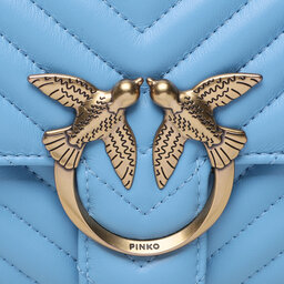 

Сумка Pinko Love Lady Puff Mini Cl PE 23 PLTT 100044 A0GK Light Blue E42Q, Голубий