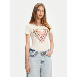 Guess Guess Majica W5YI08 J1314 Écru Regular Fit
