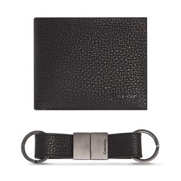 Calvin Klein Набір гаманець і брелок Calvin Klein Gs Minimalism Bifold 5Cc+Keyfob K50K511023 Ck Black BAX