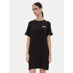DKNY DKNY Spavaćica YI30051 Crna Relaxed Fit