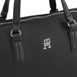 

Сумка Tommy Hilfiger Poppy Th Small Tote AW0AW15640 Black BDS, Чорний