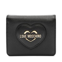 LOVE MOSCHINO Portefeuille femme petit format LOVE MOSCHINO JC5731PP0HKL0000 Nero
