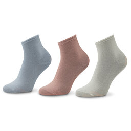 Pieces Ankelstrumpor dam 3-pack Pieces Sebby 17114641 Cloud Dancer
