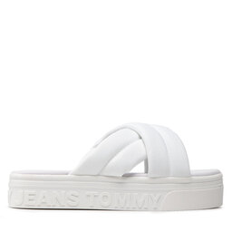 

Шльопанці Tommy Jeans Flatform Sandal EN0EN01798 White YBR, Білий