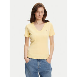 Tommy Hilfiger Tommy Hilfiger Póló New Cody WW0WW40584 Sárga Slim Fit