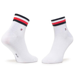

Набір 2 пар високих чоловічих шкарпеток Tommy Hilfiger 320203001 White 300, Білий