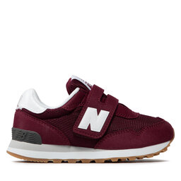 

Снікерcи New Balance PV515HG1 Бордовий