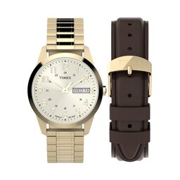 Timex Klocka Timex South Street Sport TWG063800 Gold/Gold