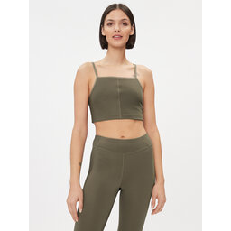 Reebok Reebok Top Yoga Performance IM4045 Grün Fitted Fit
