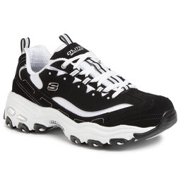 Skechers Sneakers Skechers D'lites 52675/BKW Black/White