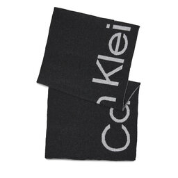 Calvin Klein Écharpe Calvin Klein Logo Reverso Tonal Scarf 40X180 K60K611117 Ck Black BAX