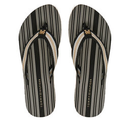 Tommy Hilfiger Flip-flops Tommy Hilfiger Im Th Print Beach Sandal FW0FW08370 Fekete