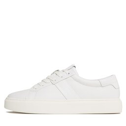 

Снікерcи Calvin Klein Low Top Lace Up Lth HM0HM01055 Triple White 0K4, Білий