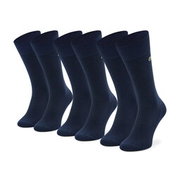 Lacoste 3 pár uniszex hosszú szárú zokni Lacoste RA4261 Navy Blue 166