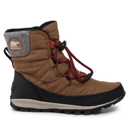 

Снігоходи Sorel Youth Whitney Short Lace NY3493 Elk 286, Коричневий
