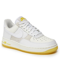 Nike Topánky Nike Air Force 1 '07 Low FQ0709 100 Summit White/White/Opti Yellow