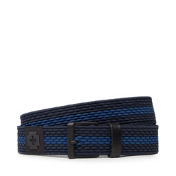 Strellson Cinturón para hombre Strellson 3216 Black/D'Blue 425