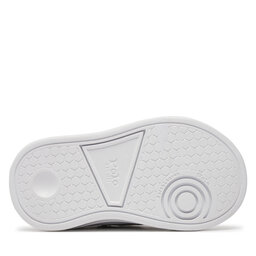

Снікерcи Polo Ralph Lauren RL00340100 T White Smooth/Gold Metallic W/ Grey Pp, Білий