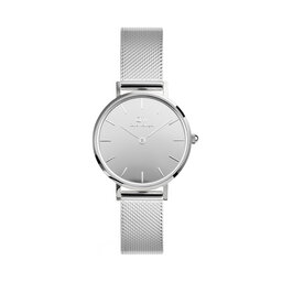 Daniel Wellington Zegarek Daniel Wellington Petite Reflection 28 DW00100796 Srebrny
