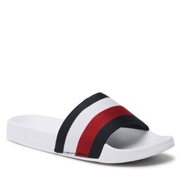 Tommy Hilfiger Чехли Tommy Hilfiger Essential Corp Slide FW0FW07256 Rwb 0GY