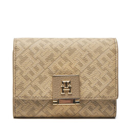 Tommy Hilfiger Portofel Mare de Damă Tommy Hilfiger AW0AW17040 Bej