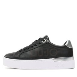 

Снікерcи Liu Jo Silvia 65 BA3025 PX026 Black/Silver 01039, Чорний
