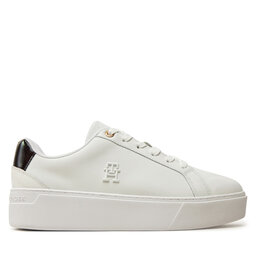 Tommy Hilfiger Zapatillas Tommy Hilfiger Th Platform Court Sneaker FW0FW08614 Blanco