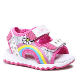 Lumberjack Apavi Lumberjack 3 VELCRO SANDAL WHITE/FUXIA