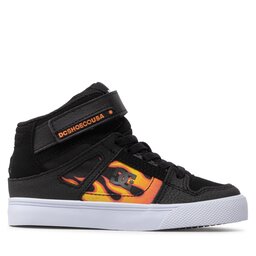 

Снікерcи DC Pure High-Top Ev ADBS300324 Black/Flames (Bfm), Чорний